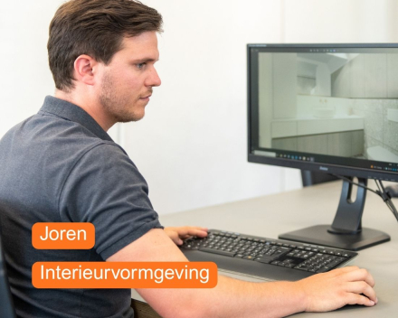Joren van Mivan bespreekt elk interieurontwerp met de klant