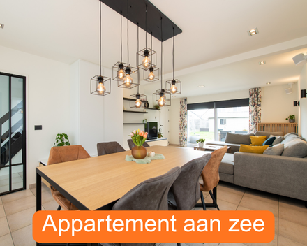 Moderne kustappartement ingericht door Mivan West-Vlaanderen
